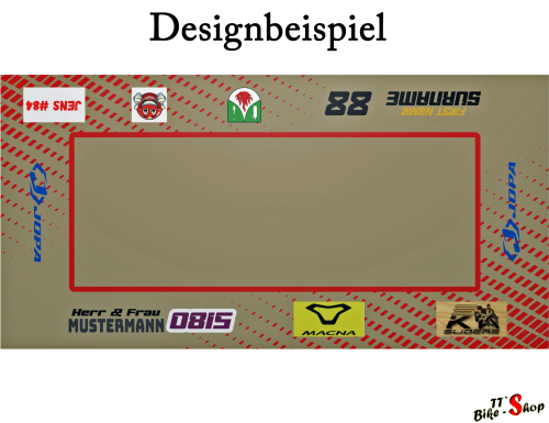 Preview: Custom-Paddockmatte, 200 x 100 cm, gefertigt nach Ihren Wünschen